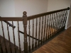Chocolate brown banister