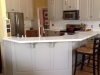Oak cabinets painted Amazing Gray