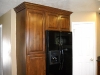 Alder cabinets chocolate brown stain