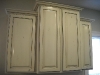 Deco white - vandyke brown glaze