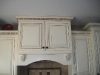 Detail on white cabinets