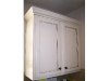 Refinished oak cabinets with added crown molding