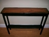 Antiqued sofa table