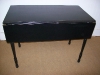 Black drop leaf table